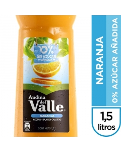 Jugo Néctar de Naranja Sin Azúcar 1,5 LT
