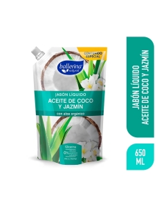 Jabón Líquido - Aceite de Coco y Jazmín 650 ML