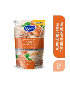 Jabón Líquido - Avena y Aceite de Almendras 650 ML