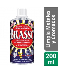 Limpiador de Metales y Cromados 200 ML