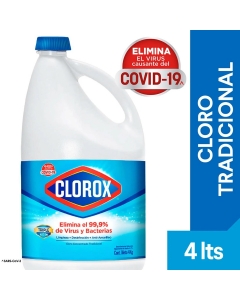Cloro Tradicional Concentrado 4,9% 4 KG