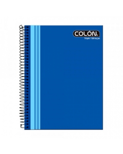 Cuaderno Universitario Triple Colón Matemáticas 7MM 150 HJS