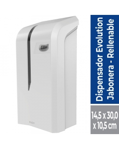 Dispensador Jabón Granel 800 ML Plástico / Blanco
