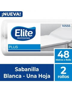 Sabanilla H/S Blanca Plus 48 MT x 2 Rollos NUEVA!