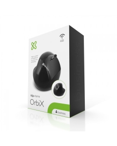Mouse Óptico Inalámbrico Ergonómico Klipxtreme KMW-500 Negro