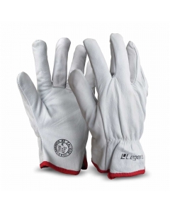 Guante Cabritilla Legend Cromo Blanco Talla XL