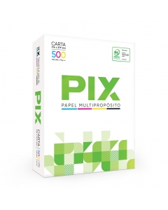 Papel Fotocopia - Carta 500 HJS / 75 GR Pix