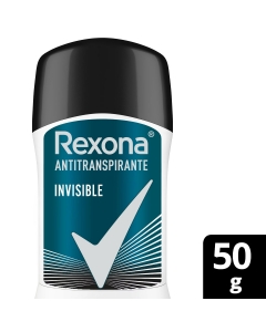 Desodorante Barra Rexona Men Invisible 50 GR