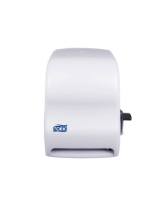 Dispensador Toalla de Papel Corte Manual con Palanca Tork Plástico / Blanco