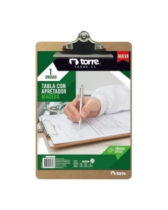 Anotador de Madera con Apretador Simple Oficio