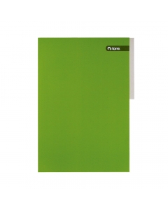 Carpeta Pigmentada Cartón Verde Oficio