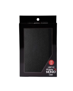 Libreta Mondo 96 HJS 14 x 21 CM color Negro