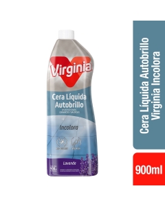 Cera Incolora Autobrillo Virginia 900 ML