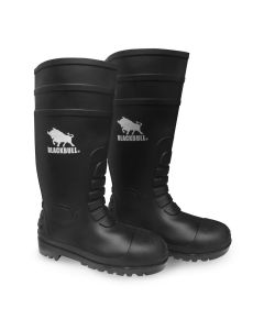 Bota de Agua de Seguridad Punta Plantilla Blackbull Negra