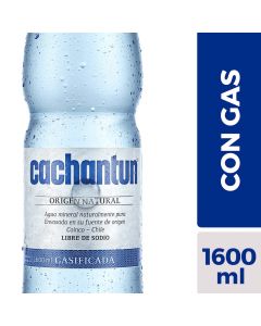 Agua Mineral con Gas 1,6 LT