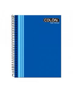 Cuaderno Universitario Triple Colón Matemáticas 7MM 150 HJS