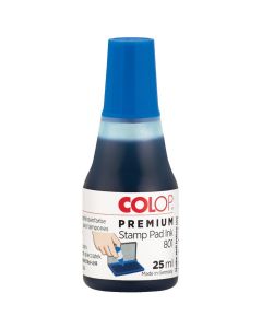 Tinta para Timbres 25 ML color Azul