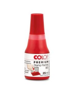 Tinta para Timbres 25 ML color Rojo