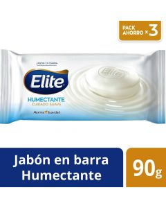 Jabón en Barra Humectante Cuidado Suave 3 UND x 90 GR