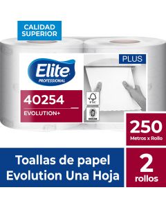 Toalla de Papel Alto Metraje H/S Evolution Plus 250 MT x 2 Rollos