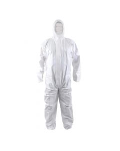 Overol Buzo Desechable Polipropileno Blanco Talla XL