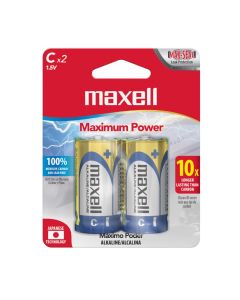 Pilas C Alcalinas 1.5V Maximum Power 2 UND