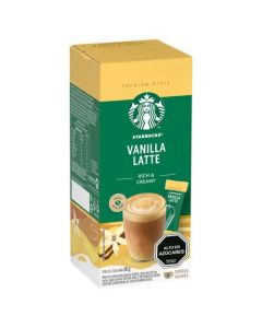 Café Instantáneo Caja Sachet Vainilla Latte 86 GR / 4 Sobres