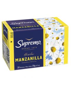 Té Hierbas Manzanilla 20 Bolsas