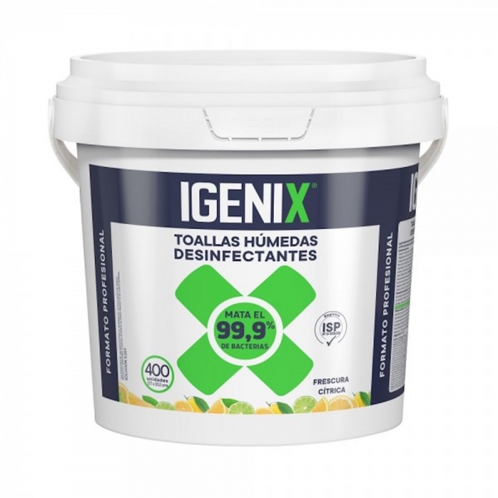 Paño Toalla Desinfectante Wipes Aroma Frescura Cítrica 400 UND
